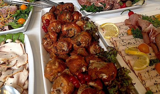 Vlees- en visbuffet afbeelding 2